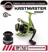 Катушка для рыбалки KASTMASTER 1000F/5+1 / для спиннинга