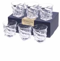 Набор стаканов для виски, для воды Crystalite Bohemia, 300 мл, 6 шт