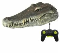 Пранк игрушка голова крокодила на пульте управления Крокобот V005