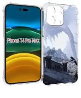 Чехол MyPads Divinity Original Sin II для iPhone 14 Pro Max задняя-панель-накладка-бампер