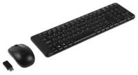 Комплект кл-ра+мышь беспров. Logitech MK220 black (USB, 104 клавиши) (920-003169)