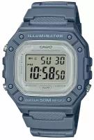 Японские наручные часы Casio Collection W-218HC-2AVEF с хронографом