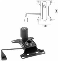 Механизм качания для кресла, "Top-Gun", межцентровое расстояние крепежа 150х200 мм