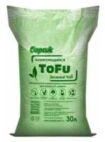 Барсик Комкующийся наполнитель TOFU Зелёный Чай 30л, 15,4 кг