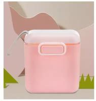 Контейнер для хранения детского питания, 800 мл, цвет розовый