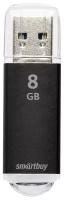 Флеш-накопитель USB 2.0 Smartbuy 8GB V-Cut Black (SB8GBVC-K)