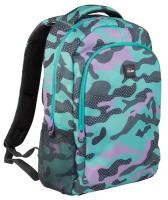 Рюкзак Milan школьный, Turquoise Camouflage, 45*30*12 см (624601GM)