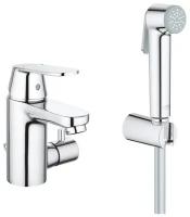 Grohe Смеситель однорычажный для раковины Grohe Eurosmart Cosmopolitan 23950000 с гигиеническим душем