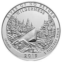 (050d) Монета США 2019 год 25 центов "Фрэнк Чёрч - необратимая река" Медь-Никель UNC
