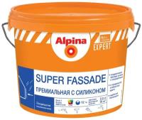 Краска для фасадов Alpina Super Fassade цвет белый 2.5 л