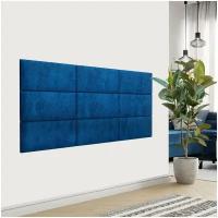 Стеновая панель Velour Blue 30х60 см 2 шт