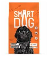 Smart Dog корм для взрослых собак крупных пород, с индейкой