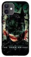 Deppa Чехол TPU для Apple iPhone 12 mini, черный, Batman04