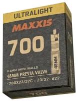 MAXXIS Велокамера MAXXIS ULTRALIGHT 700X23/32C (23/32-622) 0.6 LFVSEP48 (B-C)