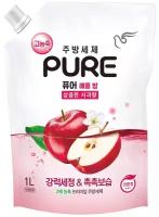 PURE APPLE DISH DETERGENT Средство для мытья посуды с ароматом яблока 1000мл