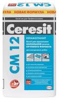 Клей для плитки и камня Ceresit CM 12 Керамогранит 25 кг