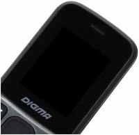 Мобильный телефон Digma Linx A172 32Mb черный 2Sim 1.77" TFT 128x160