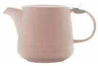Чайник заварочный с ситечком "Оттенки" фарфор, 600 мл, цвет розовый, Maxwell & Williams, MW580-AY0293