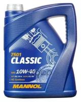 MANNOL Масло Моторное 10W40 Mannol 5Л Полусинтетика Classic Sn/Cf, A3/B4