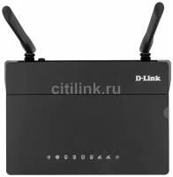 Wi-Fi роутер D-Link DIR-806A/RU, AC750, черный