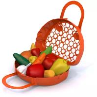 Набор Фрукты, овощи (12 предметов в сумке-корзинке) Н-440