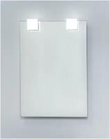 Зеркало для ванной NS Bath 70x50 см с накладной, подвижной LED подсветкой NSM-501