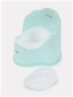 Горшок детский со спинкой MOWbaby Potty арт. MB081202, мятный