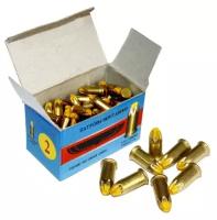 Патрон монтажный для строительных пистолетов тип Д2 калибр 6,8х18 желтый, упаковка 100 штук