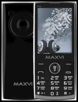 Телефон MAXVI P19, 2 SIM, черный