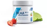 CYBERMASS BCAA 8:1:1 Plus Glutamine 220 г (Лайм-клубника)