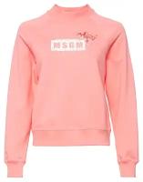 Свитшот MSGM MDM70 розовый+принт xs