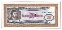 (серия HD) Банкнота МММ 1994 год 20 билетов "Сергей Мавроди" UNC