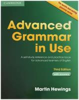 Advanced Grammar in Use. Third Edition. Book with answers and Interactive eBook | Hewings Martin