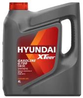 Полусинтетическое моторное масло HYUNDAI XTeer Gasoline G700 5W-30