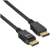 Кабель DisplayPort 1.5м Бюрократ BHP-DPP-1.4-1.5 круглый черный