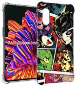 Чехол MyPads Persona 5 art для Samsung Galaxy Xcover Pro 1 задняя-панель-накладка-бампер