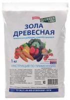 Удобрение Green Land Зола древесная, 1 л, 1 кг, 1 уп