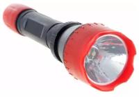 Ручной фонарь Ultraflash 6102-ТН красный/черный