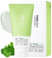 It's Skin Успокаивающая пенка для лица с экстрактом центеллы азиатской Tiger Cica Green Chill Down Foam Cleanser 300 мл