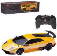 Машина р/у 1:24 Lamborghini Murcielago LP670-4, цвет желтый