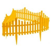 Забор декоративный Palisad "Гибкий" 24х300 см, желтый, 65016