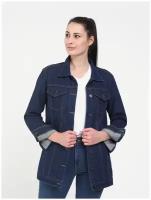 Куртка женская F5 16572, Blue denim VN5868, w.dark M