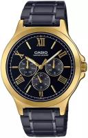 Наручные часы CASIO Collection MTP-V300GB-1A, черный, золотой