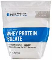 Lake Avenue Nutrition Whey Protein Isolate Ванильный крем (907 г)