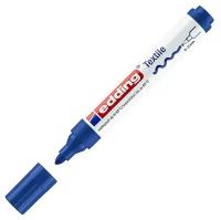 Художественный маркер Edding Маркер для ткани edding 4500, 2-3мм, синий
