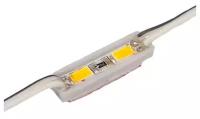 Светодиодный мини модуль желтый 2*5730 SMD, 20 штук