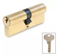 Механизм цилиндровый Апекс SC-80(35/45)-z-g золото, ключ-ключ