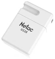 USB флешка Netac U116 64Gb white USB 3.0 (NT03U116N-064G-30WH)