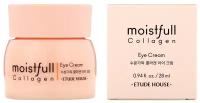 Etude House Крем для кожи вокруг глаз MOISTFULL COLLAGEN EYE CREAM, 28 мл