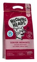 Meowing Heads Для Кошек старше 7 лет с лососем и яйцом Мудрые года (Senior Moments 450g) MSR450 | Senior Moments 450g 0,45 кг 20982 (1 шт)